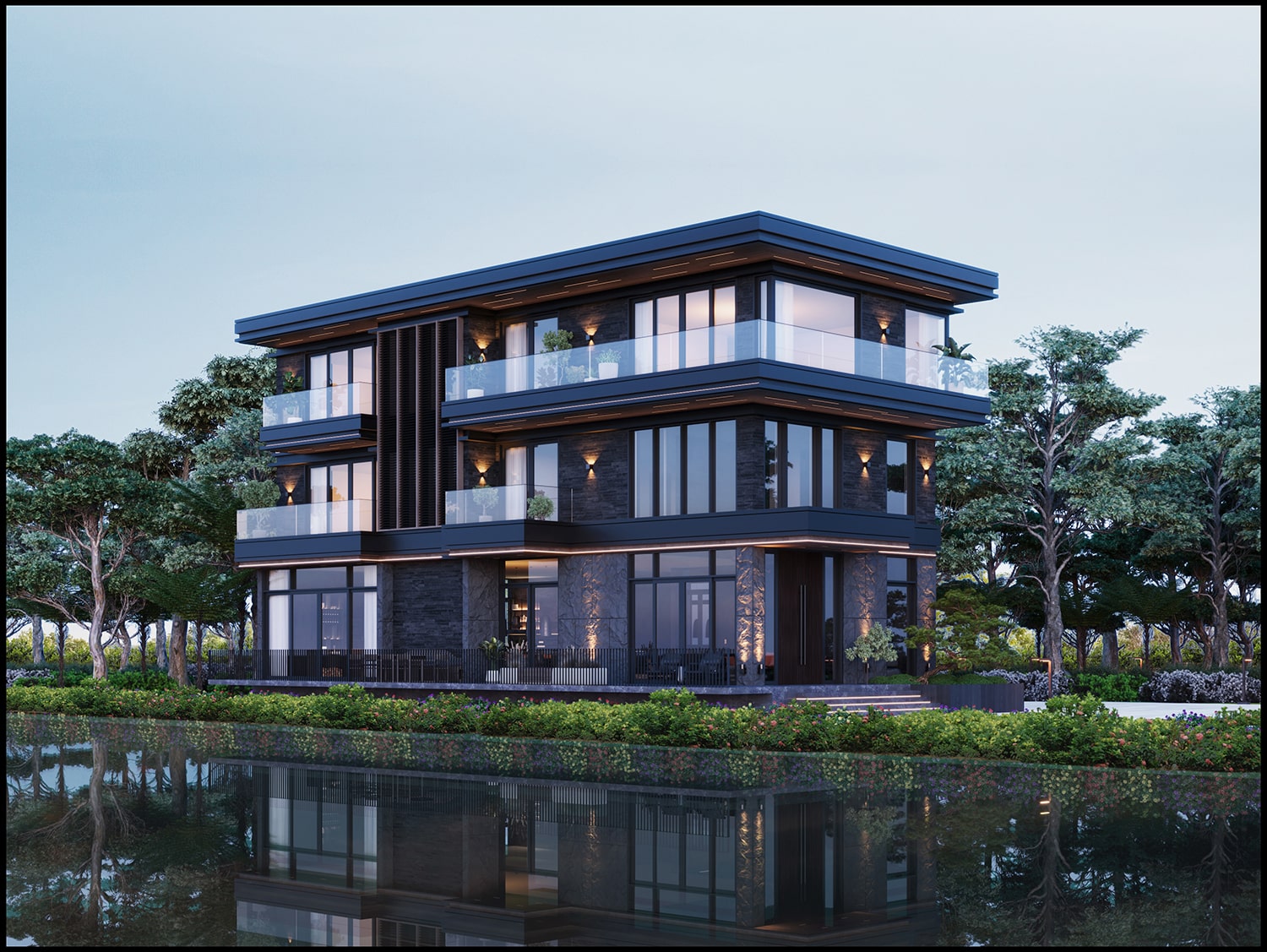 Dự án thi công rèm biệt thự Vinhome 