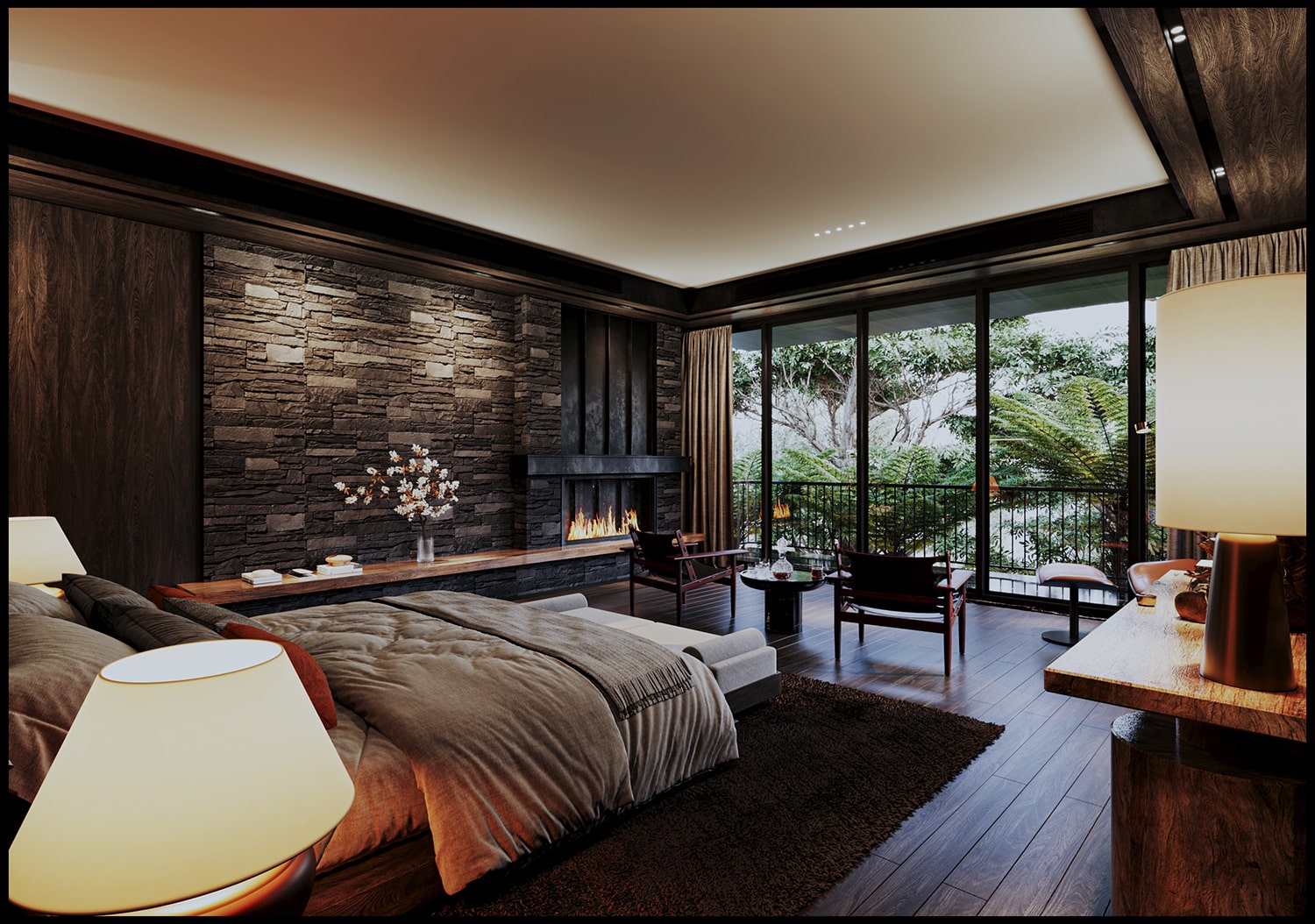 Dự án thi công rèm biệt thự Vinhome 2 